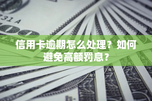 武汉信用卡逾期怎么处理？如何避免高额罚息？