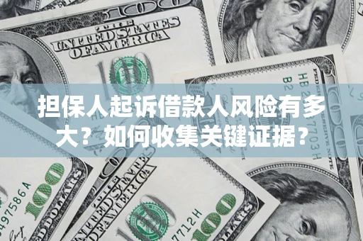 武汉担保人起诉借款人风险有多大？如何收集关键证据？