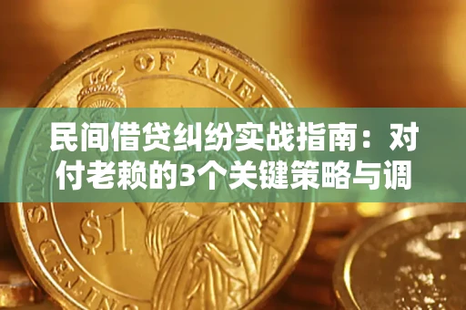 武汉民间借贷纠纷实战指南：对付老赖的3个关键策略与调解盲区解析