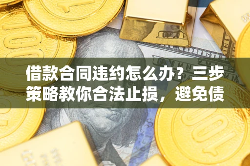 武汉借款合同违约怎么办？三步策略教你合法止损，避免债务危机升级