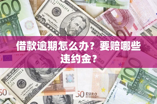 武汉借款逾期怎么办？要赔哪些违约金？
