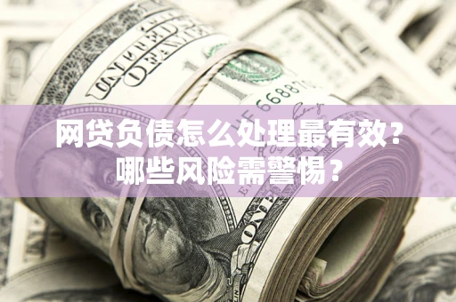 武汉网贷负债怎么处理最有效？哪些风险需警惕？